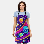 Cosmic Harmony Art Schort (Gedragen)