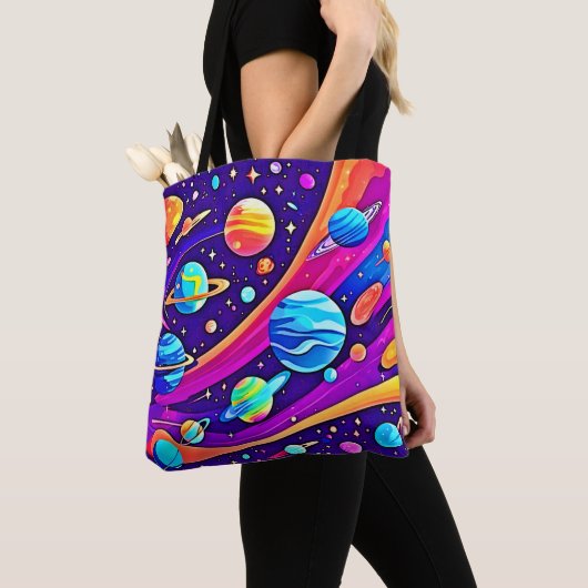 Cosmic Harmony Art Tote Bag (Dichtbij)