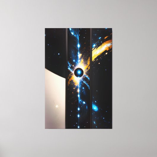 Cosmic Harmony Canvas Afdruk (Voorkant)