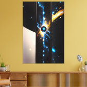 Cosmic Harmony Canvas Afdruk (Insitu (Woonkamer))