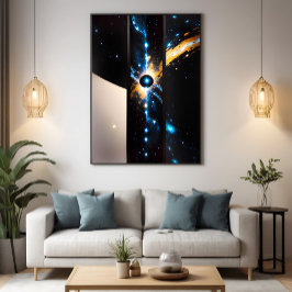 Cosmic Harmony Canvas Afdruk