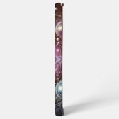 Cosmic Harmony: Een Geometrie Panorama Samsung Galaxy Hoesje (Linkerkant)