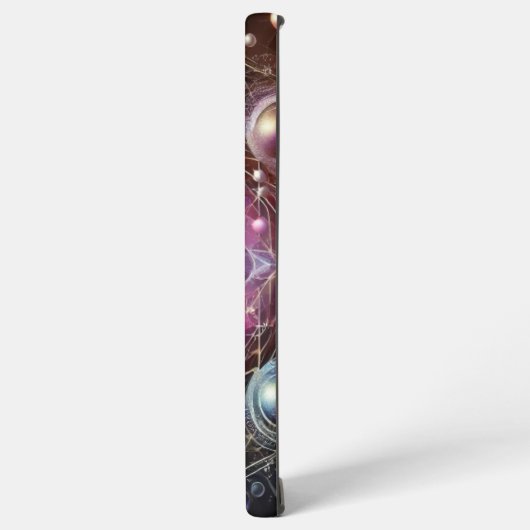 Cosmic Harmony: Een Geometrie Panorama Samsung Galaxy Hoesje (Linkerkant)