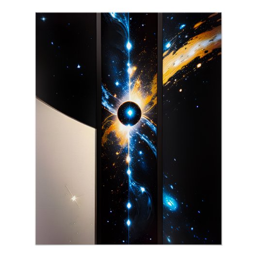 Cosmic Harmony  Perfect Poster (Voorkant)