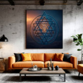 Cosmic Harmony: The Eternal Emblem Poster