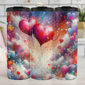 Cosmic Heart Balloon Galaxy Thermosbeker