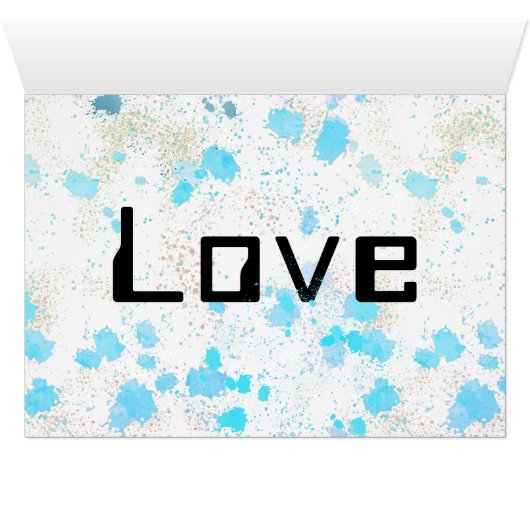 Cosmic Heart Valentijn Love (Binenzijde Horizontaal (Onderkant))