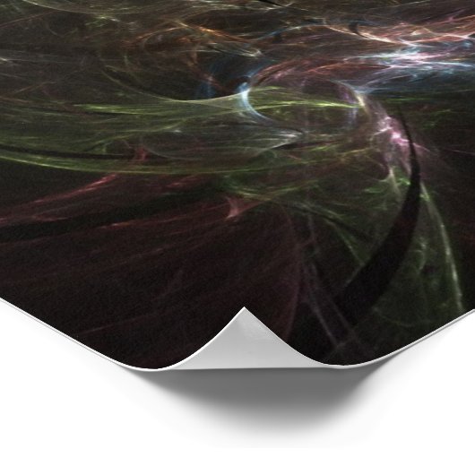 Cosmic Hearts van Kat Ann Poster (Hoek)