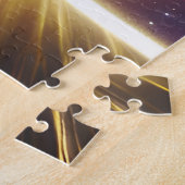 Cosmic helderste astronomische ster, geweldig land legpuzzel (Zijkant)