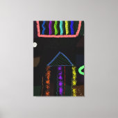 Cosmic Home Canvas Afdruk (Voorkant)