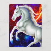 Cosmic Horse Briefkaart (Voorkant)