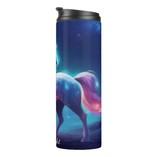 Cosmic Horse Galaxy Mane Stars Thermosbeker (Geroteerd rechts)