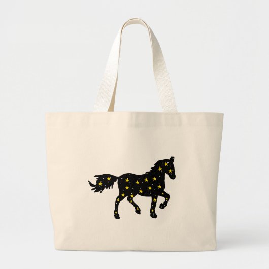 Cosmic Horse Sign Tote Bag (Voorkant)