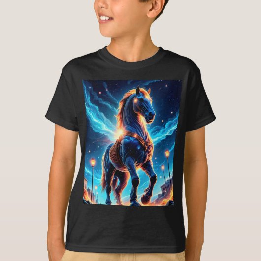 Cosmic Horse T-shirt (Voorkant)
