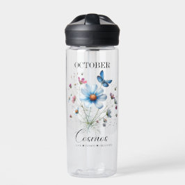 Cosmic Hydration October Birth Flower Water Bottle Waterfles