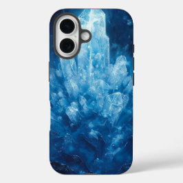 Cosmic Ice Crystal Matching Paar Telefoonhoes iPhone 16 Hoesje