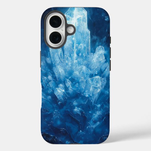 Cosmic Ice Crystal Matching Paar Telefoonhoes Case-Mate iPhone Case (Achterkant)