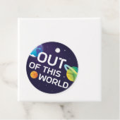 Cosmic Illustration uit deze World Outer Space Bedankjes Labels (In situ)