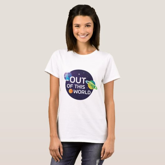 Cosmic Illustration uit deze World Outer Space T-shirt (Voorkant volledig)
