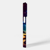 Cosmic indigo explodeerde mesmerizing space landsc Case-Mate iPhone case (Achterkant / Rechts)