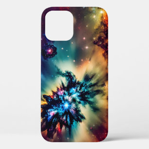 Cosmic indigo kleuren mystic mesmerizing landscape Case-Mate iPhone case
