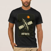 Cosmic Infinite - Retro Sci-Fi T-shirt (Voorkant)