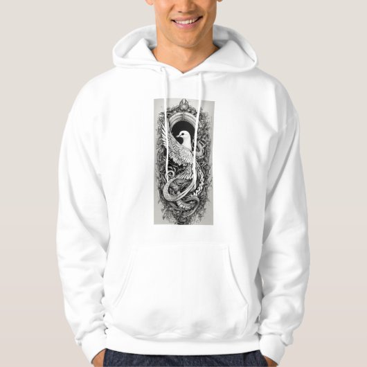 Cosmic Ink Threads Hoodie (Voorkant)