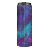 Cosmic Ink | Turquoise Blue Paars Galaxy Nebula Thermosbeker (Achterkant)