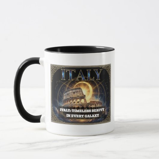Cosmic Italy Roman Colosseum Celestial Art Mok (Links)