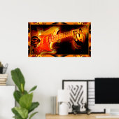 Cosmic Jams Poster (Thuiskantoor)