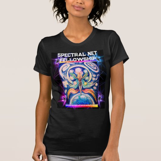 Cosmic Juggler Spectral Net Fellowship T-shirt (Voorkant)