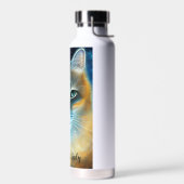 Cosmic Kat Monogram Waterfles (Links)