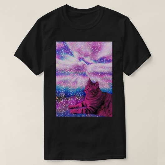 Cosmic Kat T-Shirt (Design voorkant)