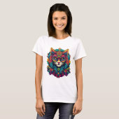 Cosmic Kat T-shirt (Voorkant volledig)