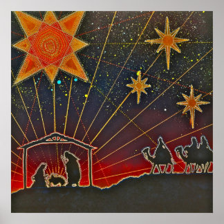 Cosmic Kerstmis Poster