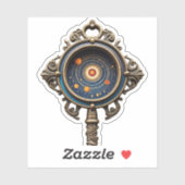 Cosmic Key Sticker:  ontwerp met een wervelende Sticker (Vel)