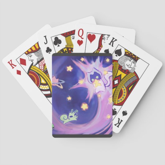 Cosmic KitKat T-shirt Pokerkaarten (Achterkant)