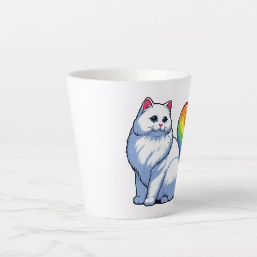 Cosmic Kitty Latte Mok (Voorkant)