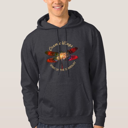 Cosmic Libel • Galaxy Vleugels & Nevelsporen Hoodie (Voorkant)