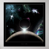 Cosmic Lights Poster (Voorkant)