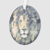 COSMIC LION KING | Aangepast Ornament (voorkant)