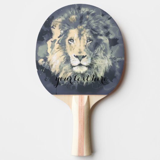 COSMIC LION KING | Aangepast pingpongpeddel Tafeltennisbatje (Voorkant)