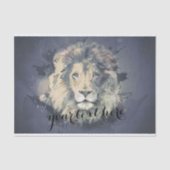 COSMIC LION KING | Aangepast weefselpapier Tissuepapier (Voorkant)