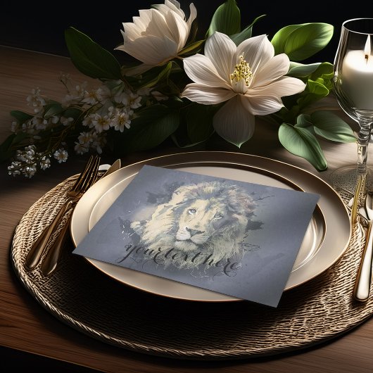 COSMIC LION KING | Aangepast weefselpapier Tissuepapier