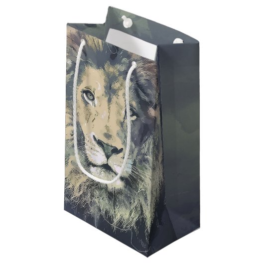 COSMIC LION KING | Aangepaste cadeautas (Voorkant Gekanteld)