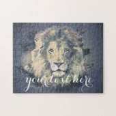 COSMIC LION KING | Aangepaste foto-puzzel Legpuzzel (Horizontaal)