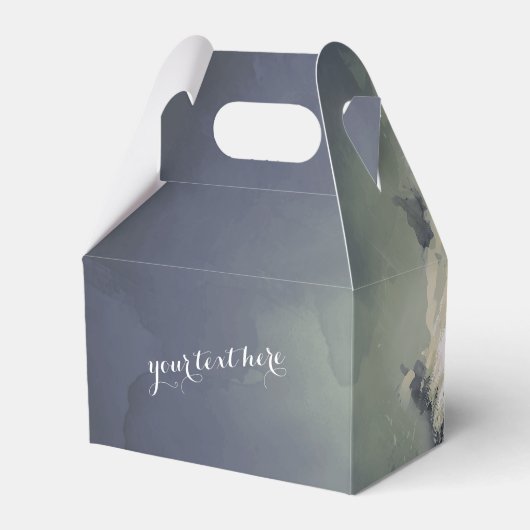 COSMIC LION KING | Aangepaste Gable Favor Cadebox Bedankdoosjes (Achterkant)