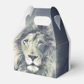 COSMIC LION KING | Aangepaste Gable Favor Cadebox Bedankdoosjes (Voorkant Zijde)