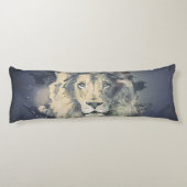 COSMIC LION KING | Aangepaste hoofdpijp Lichaamskussen (Achterkant)