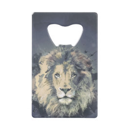 COSMIC LION KING |Aangepaste Kaart flesopening voo Creditkaart Flessenopener